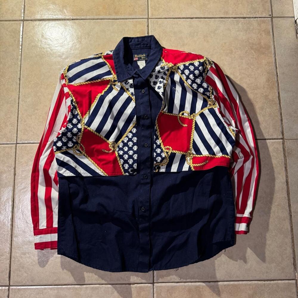 Vintage 90s ruddock bros shirtmakers button up Size M in Mens